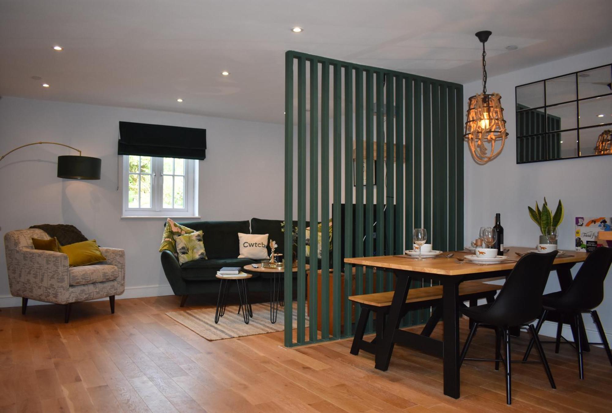 Luxury 2-Bed Barn Conversion In Llansteffan Carmarthen Eksteriør bilde